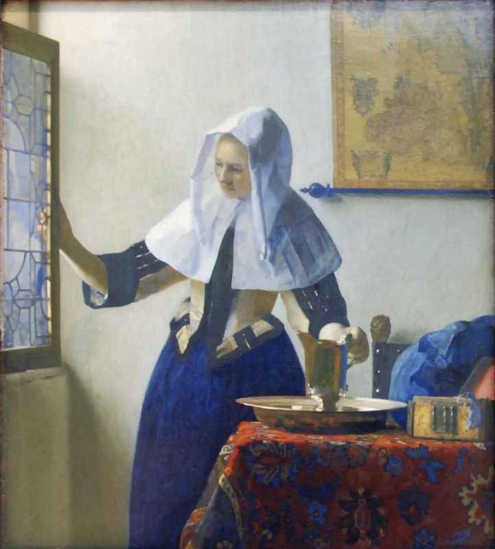 Met Highlights 04-3 Paintings Before 1860 Johannes Vermeer Young Woman with a Water Pitcher